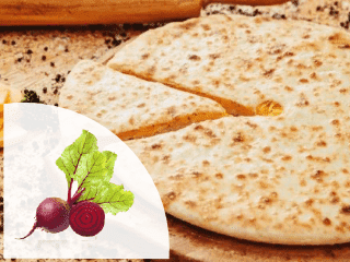 заказать осетинские пироги со свекольными листьями, сыром и зеленью